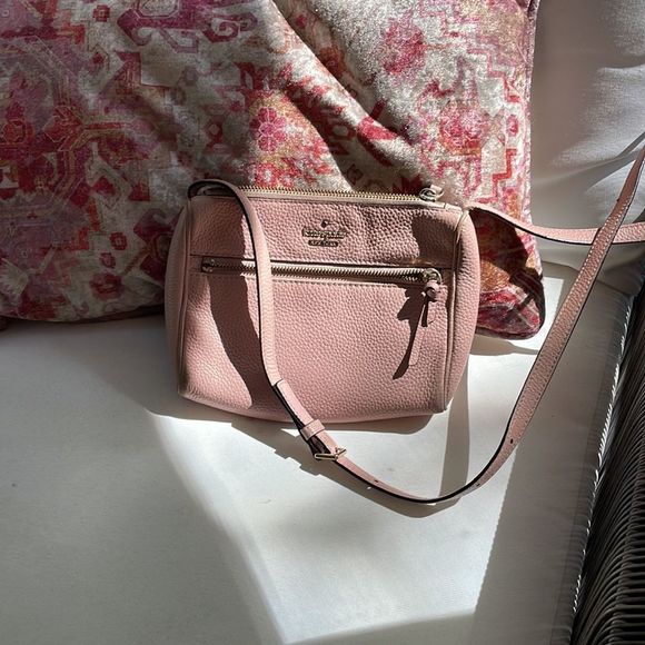 kate spade Bags Katespade Light Pink Crossbody Purse Black And